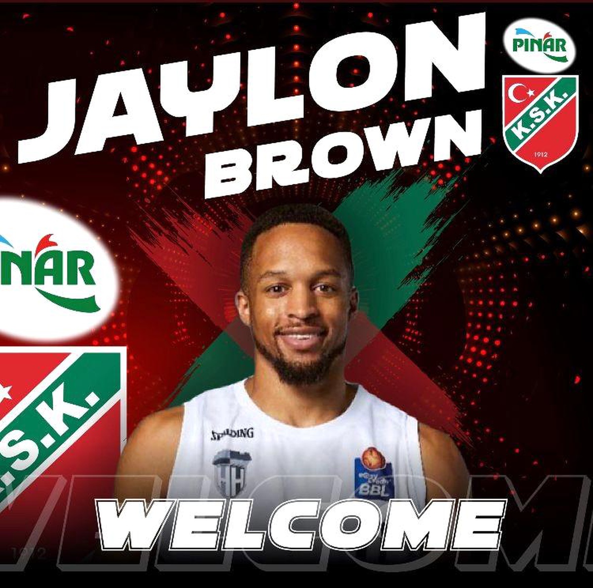 Pınar Karşıyaka, Jaylon Brown\'u renklerine bağladı