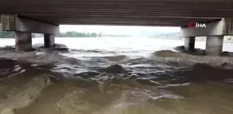 Son dakika haber | Yaşanan sel sonrası Filyos Nehri böyle görüntülendi
