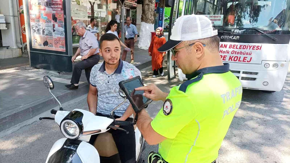 Adıyaman\'da motosiklet denetimi