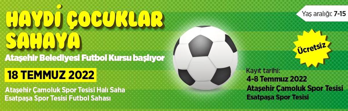 Ataşehir'de 'Yaz Spor Eğitimleri' başladı