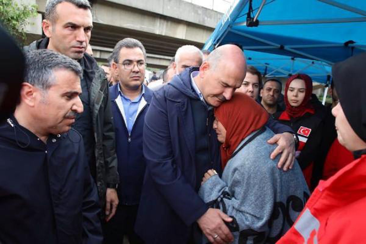 Bakan Soylu, Düzce'de incelemelerde bulundu