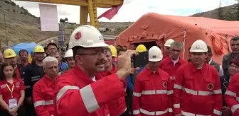 Bakan Soylu, Kütahya'da maden kazası tatbikatına katılan ekiplere telefonla seslendi