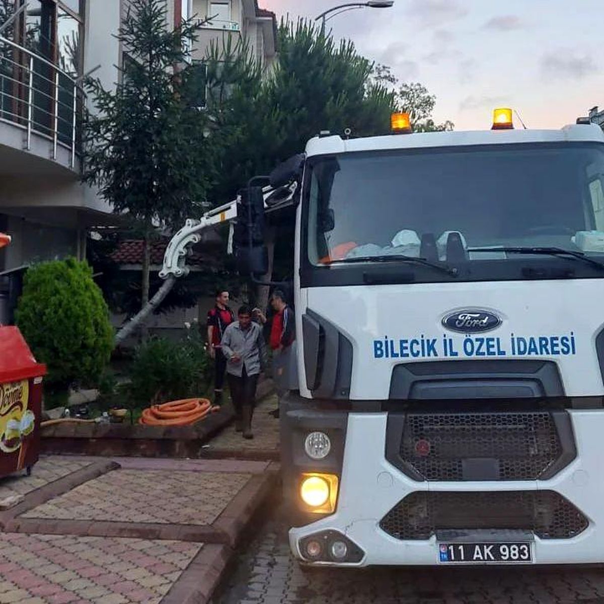 Bilecik\'ten Bartın\'a yardım eli