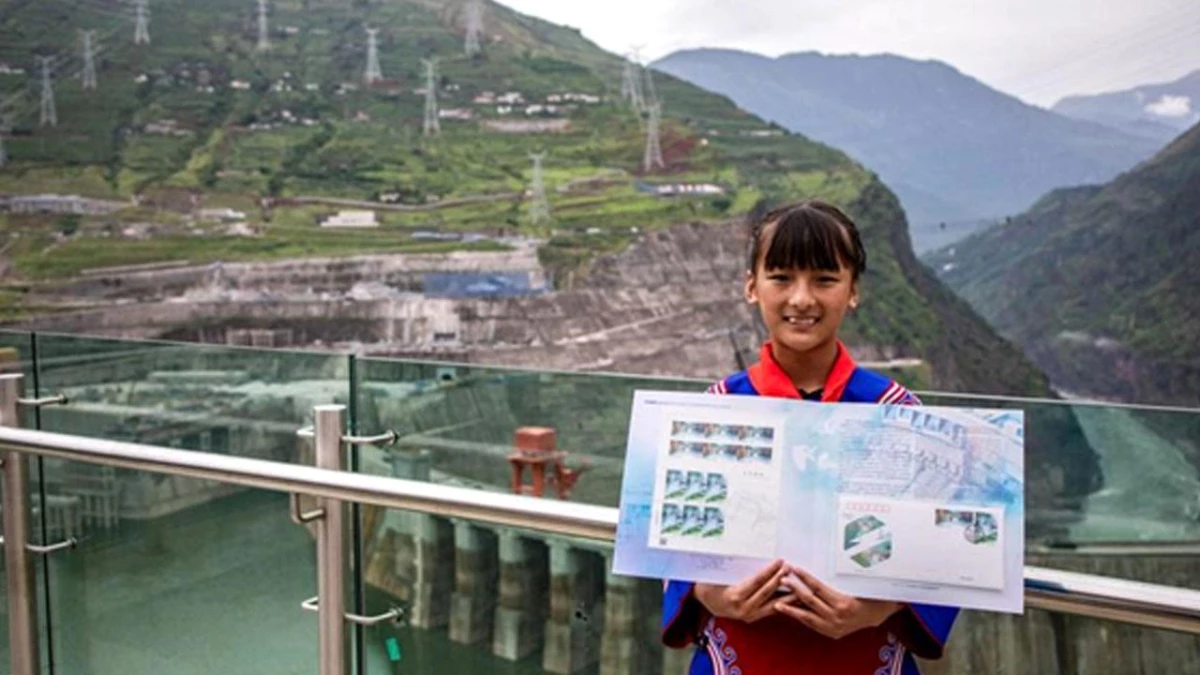 Çin\'in Baihetan Hidroelektrik Santrali\'nin İlk İki Üretim Ünitesi Tüm Yıl Boyunca Çalıştı