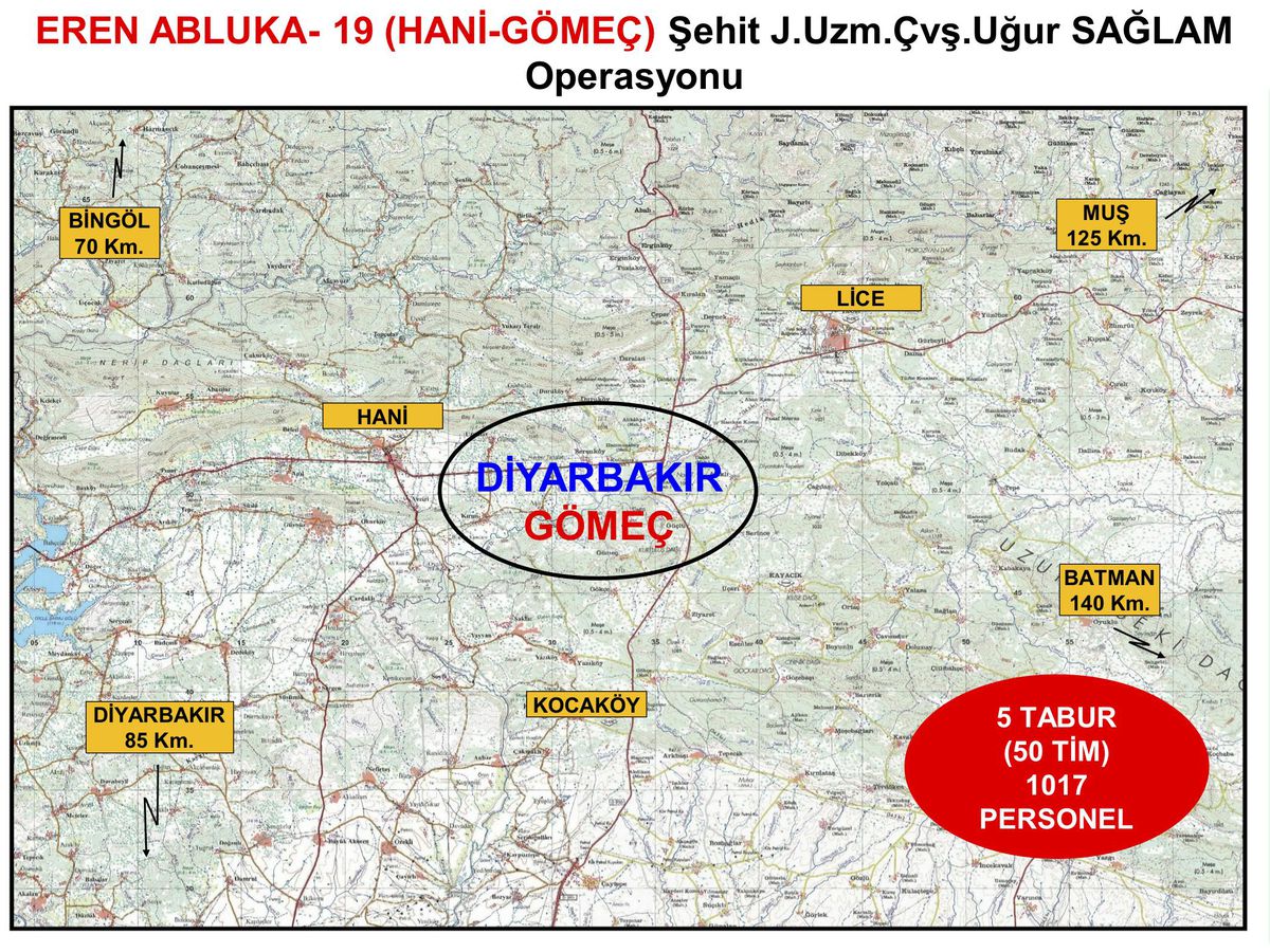 Son dakika haberi | Diyarbakır\'da Eren Abluka-19 Narko Terör Operasyonu başlatıldı
