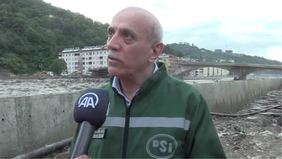 KASTAMONU - DSİ Genel Müdürü Akca, Bozkurt\'ta sel öncesi alınan tedbirleri değerlendirdi