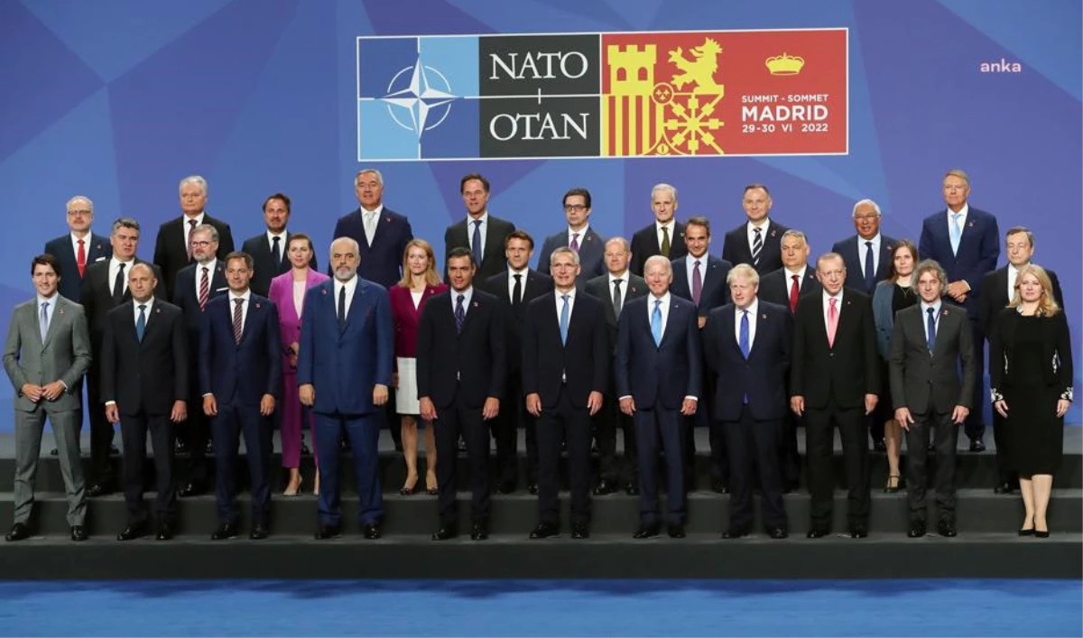 Madrid\'deki NATO Zirvesi Başladı