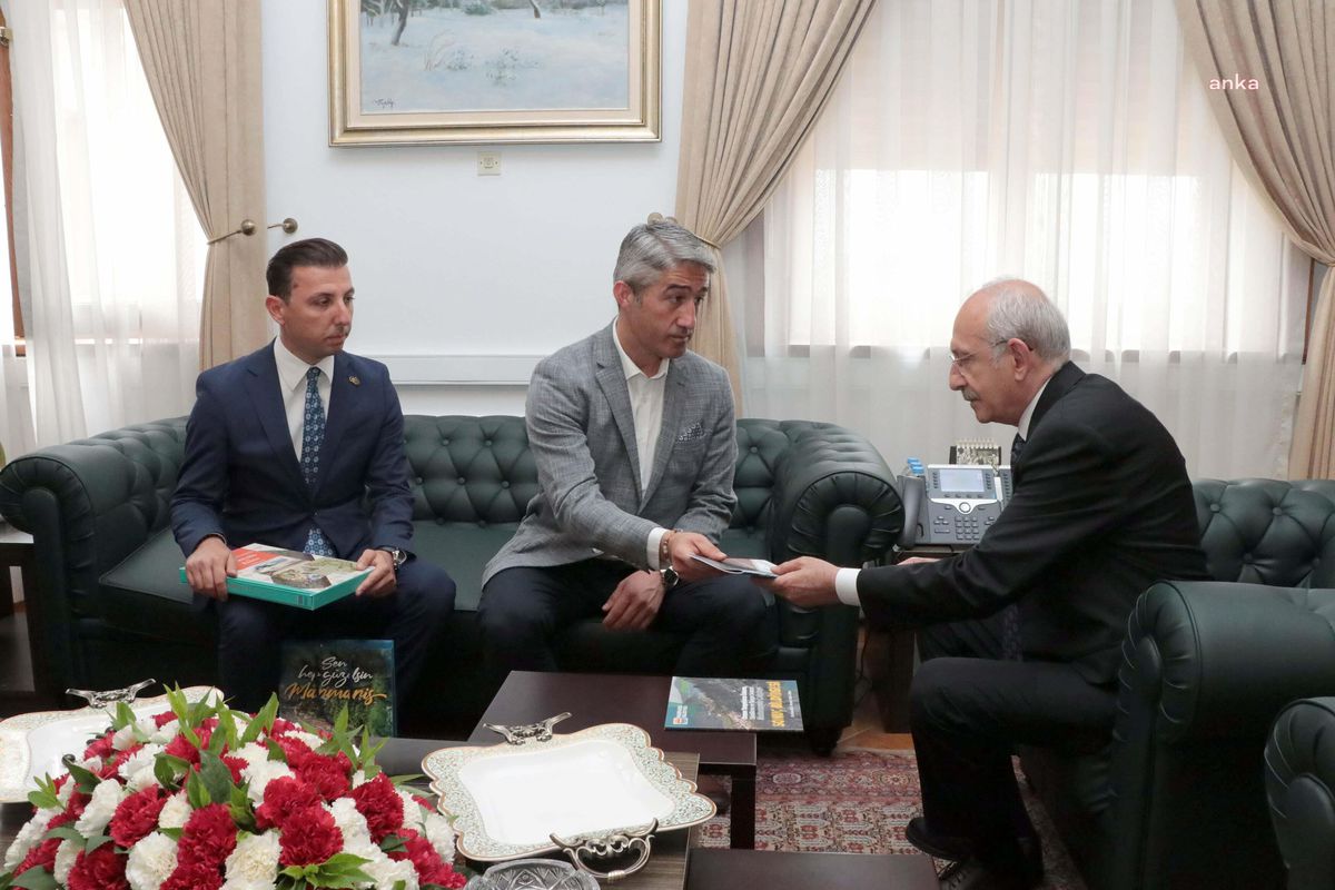 Marmaris Belediye Başkanı Oktay, Kılıçdaroğlu\'na Yangın Raporu Sundu