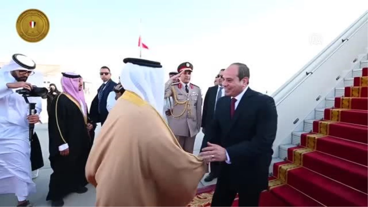 Mısır Cumhurbaşkanı Abdulfettah es-Sisi, Bahreyn\'de
