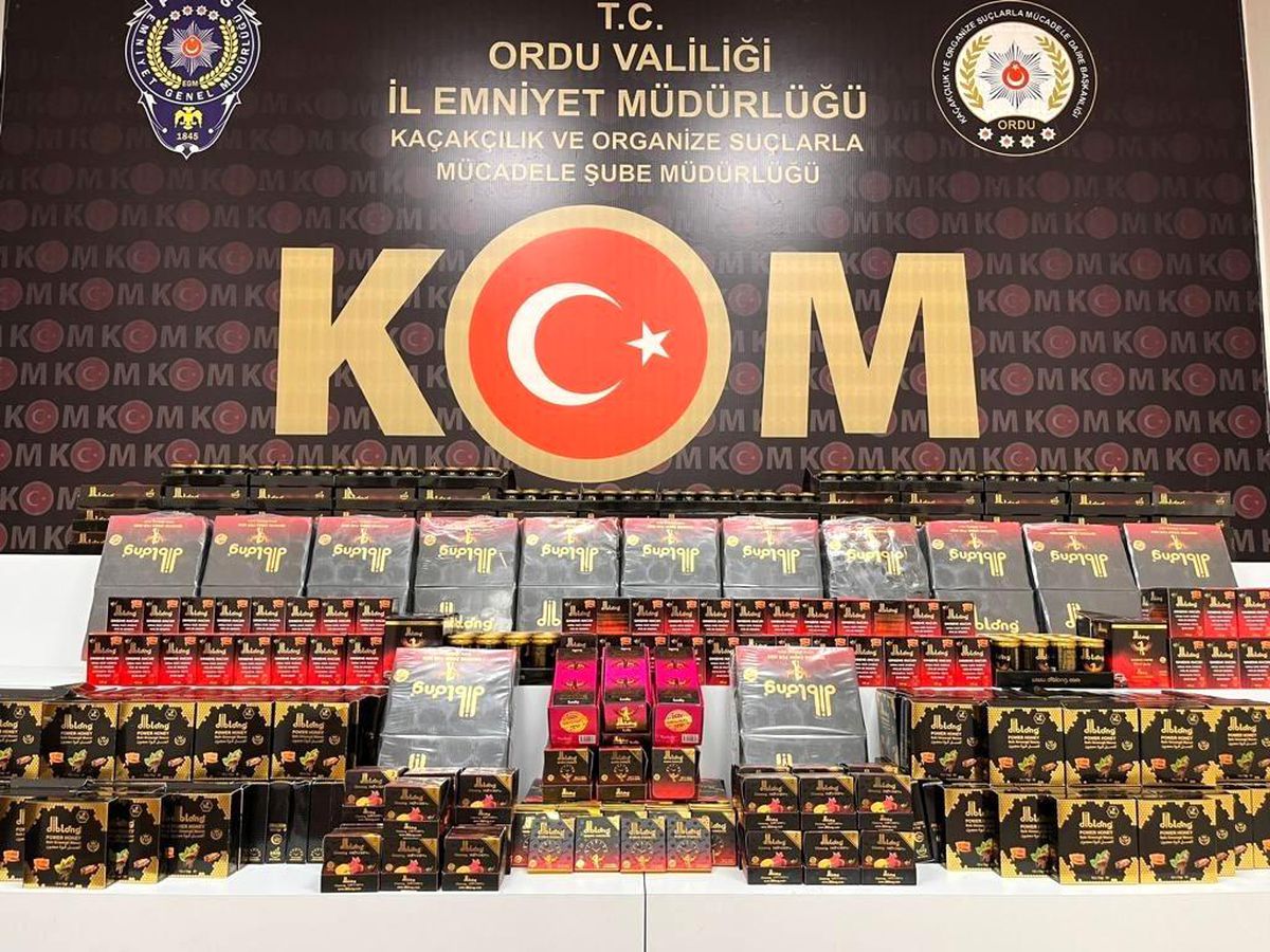 Ordu\'da sahte takviyeli ilaç ve gıda satan iş yerlerine operasyon