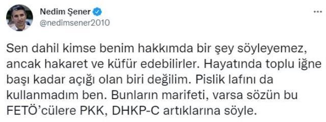 Sedat Peker'den Nedim Şener'e tehdit: Telefon görüşmesini herkese dinletmek zorunda kalacağım