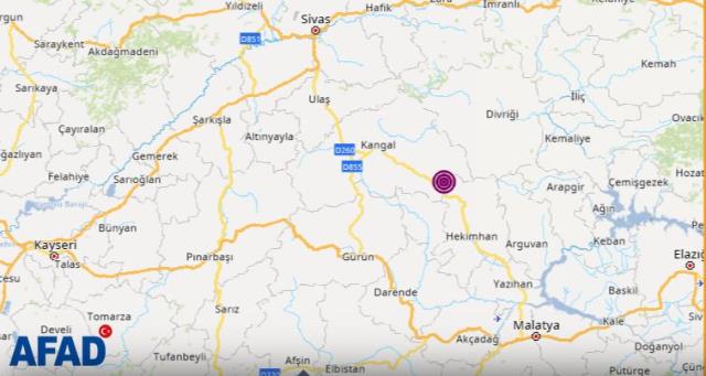 Son dakika: Malatya'da 4.5 büyüklüğünde deprem meydana geldi Son dakika: Malatya'da 4.5 büyüklüğünde deprem meydana geldi