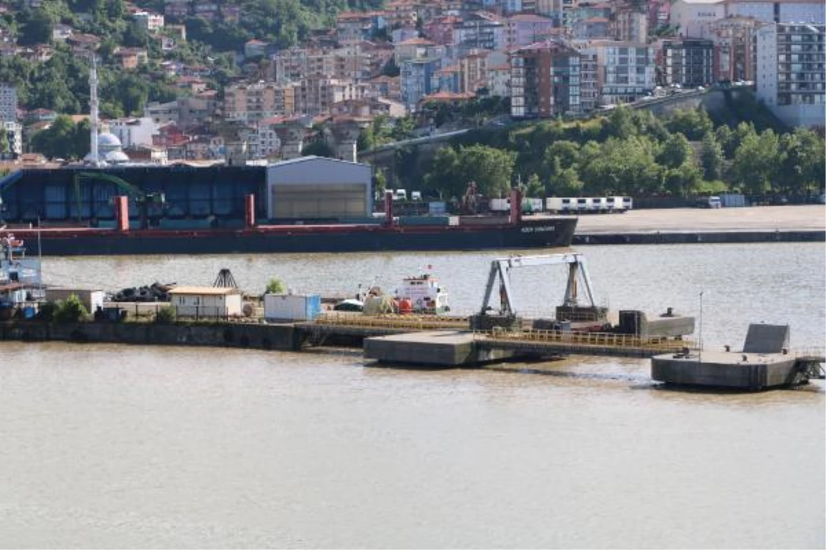 Ukrayna\'dan çıkan gemi, Zonguldak\'a geldi