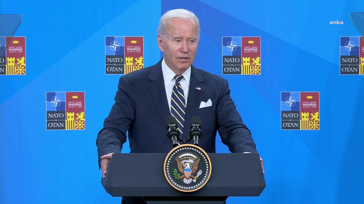 ABD Başkanı Joe Biden, "Aralık ayında F-16\'ları satmamız gerektiğini söylemiştim. Onları modernize de etmemiz gerekiyor.