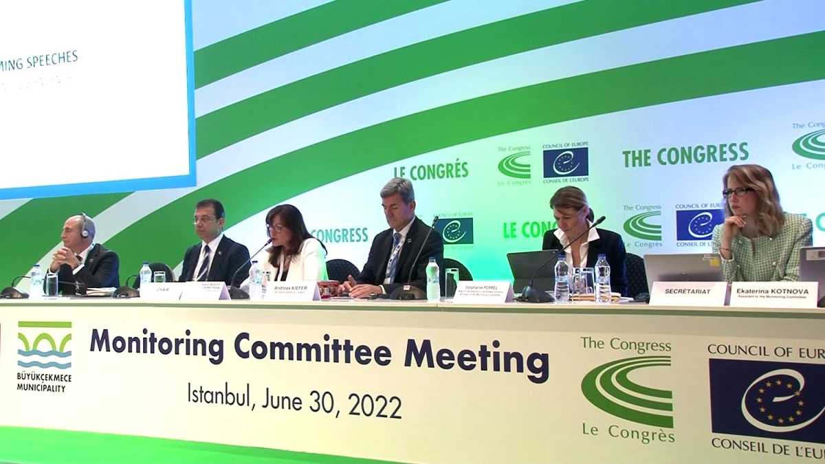 Avrupa Konseyi Yerel ve Bölgesel Yönetimler Kongresi İzleme Komitesi Türkiye\'de toplandı