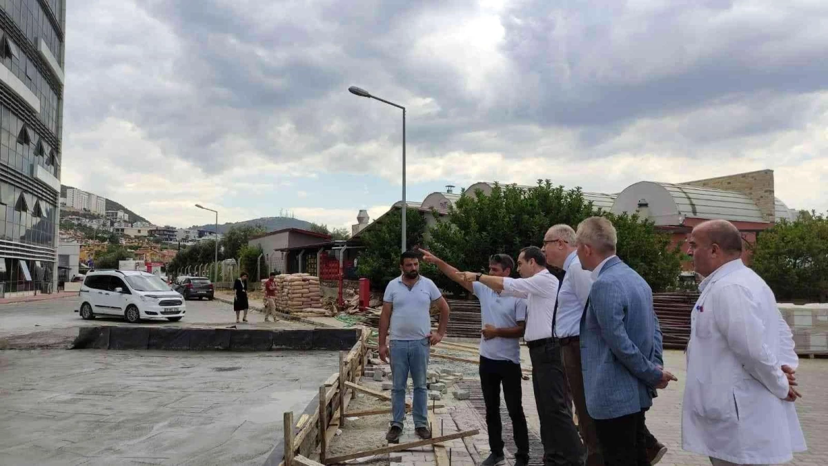 Aydın İl Sağlık Müdürü Açıkgöz çalışmaları yerinde inceledi