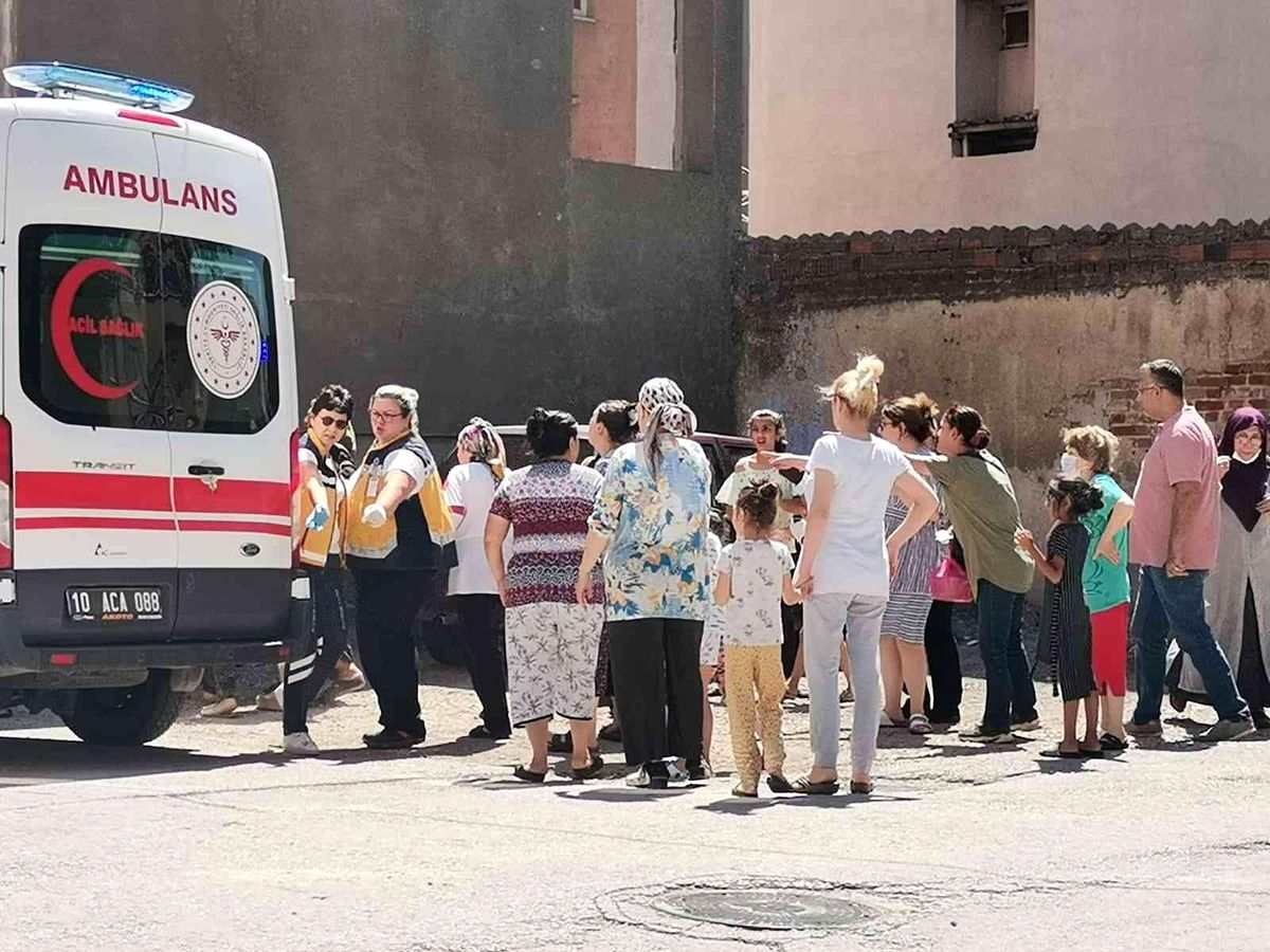 Bandırma\'da önce kaza sonra kavga