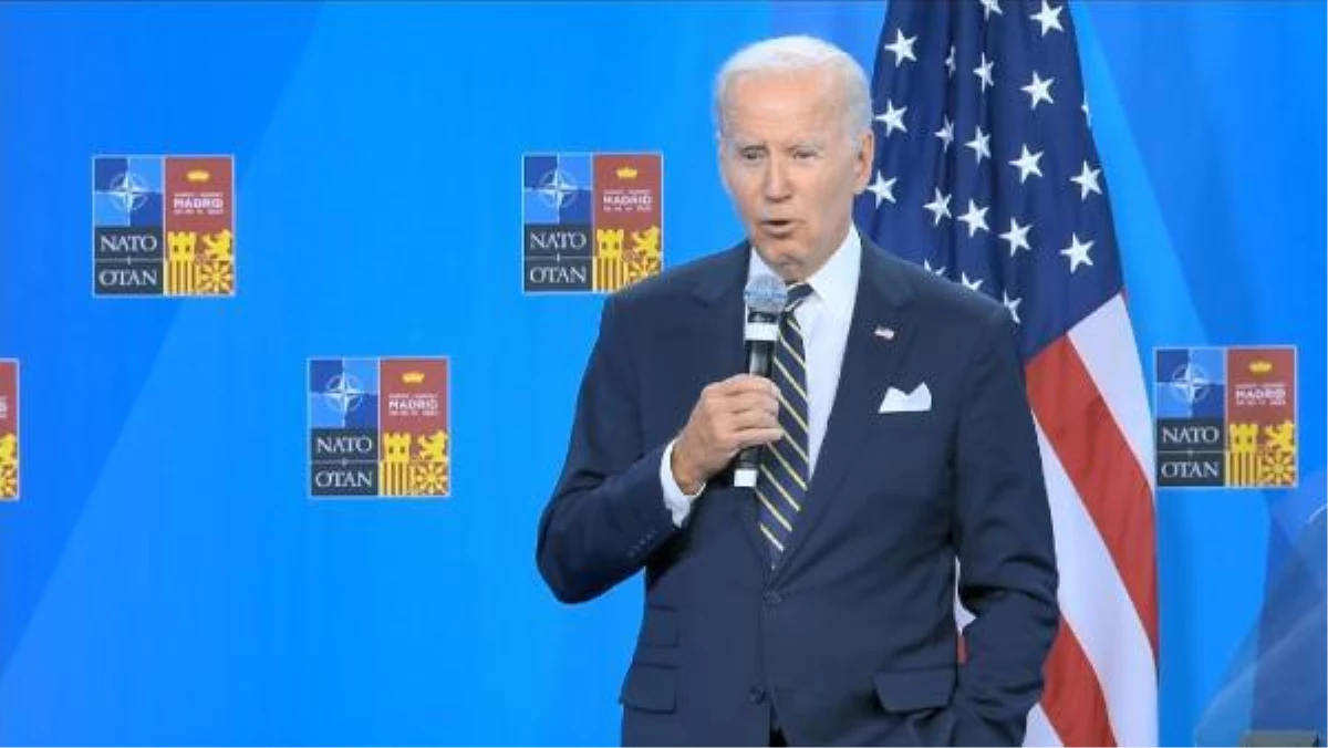 Biden: Türkiye\'ye F16\'ları satmalıyız