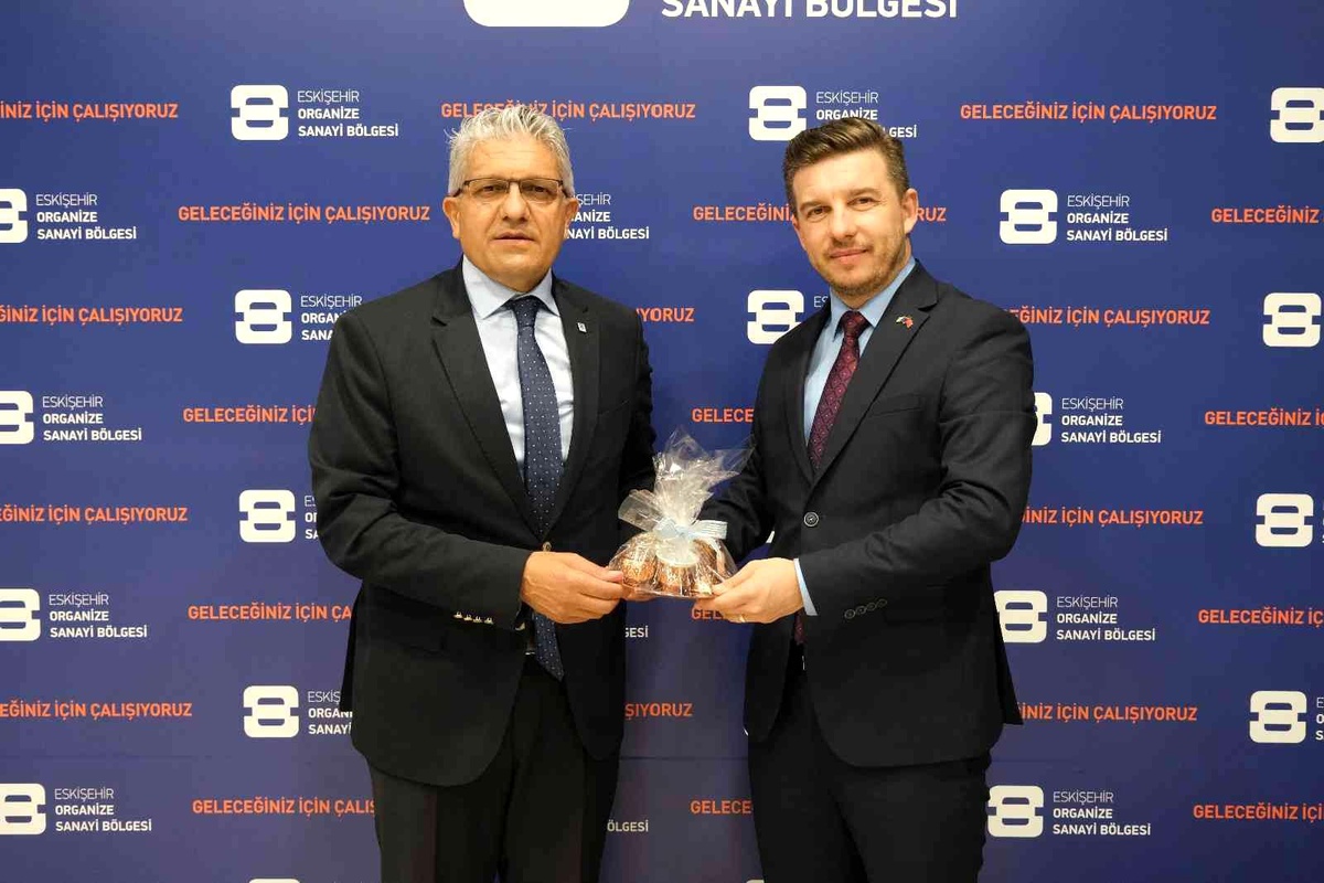 Bosna Hersek Büyükelçisi Alagiç\'ten Eskişehir OSB\'ye ziyaret