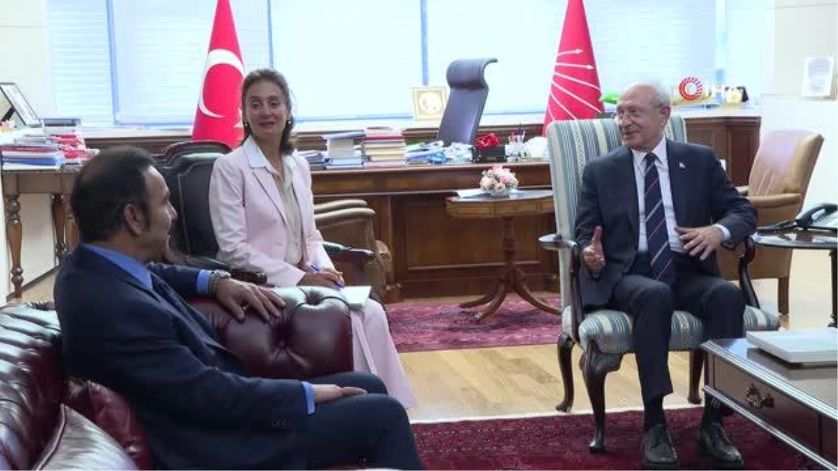 CHP Genel Başkanı Kılıçdaroğlu, Büyükelçi Al Thanı\'yi kabul etti