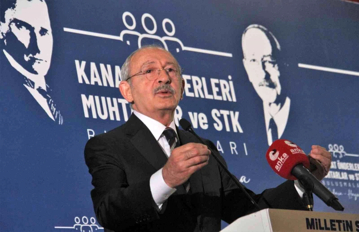 CHP Genel Başkanı Kılıçdaroğlu: "Dışarıya karşı sözü dinlenen bir Türkiye olmak zorundadır"