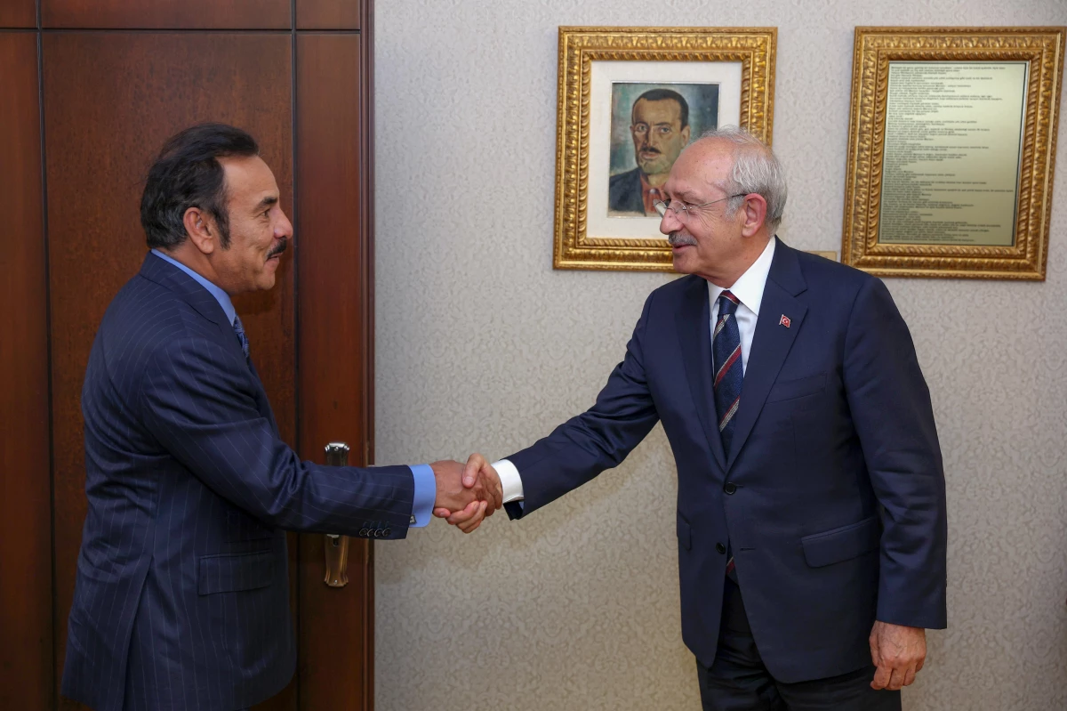 CHP Genel Başkanı Kılıçdaroğlu, Katar\'ın Ankara Büyükelçisi Al Sani\'yi kabul etti