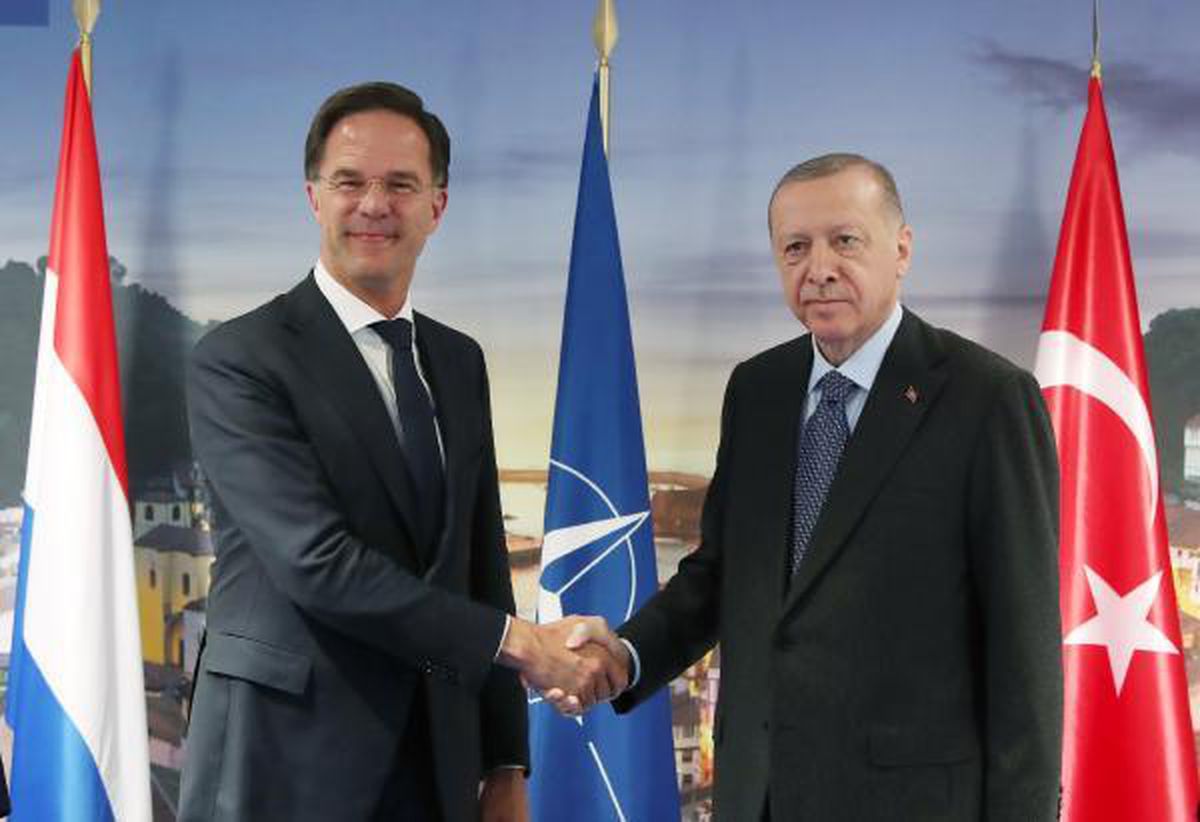 Cumhurbaşkanı Erdoğan, Hollanda Başbakanı Rutte ile görüştü