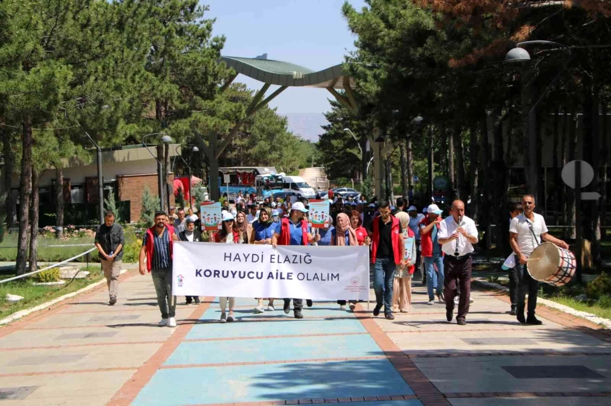 Elazığ\'da 30 Haziran Koruyucu Aile Günü yürüyüşü düzenlendi
