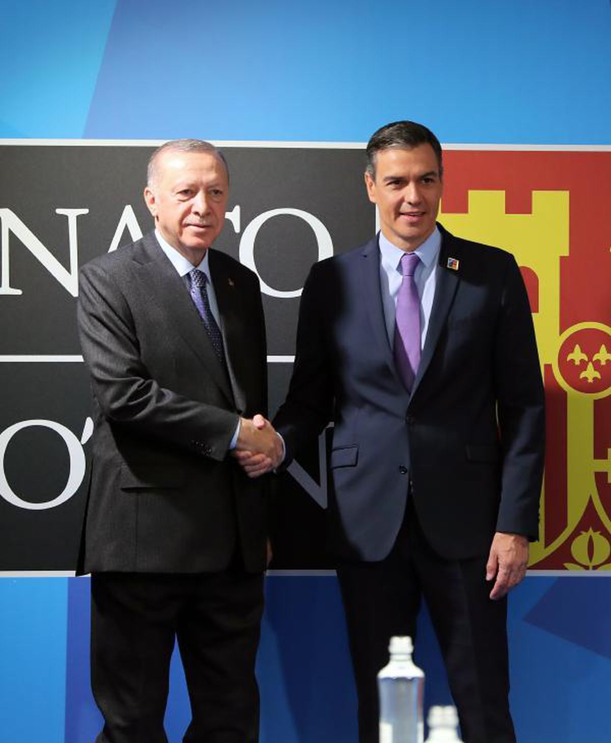 Cumhurbaşkanı Erdoğan, İspanya Başbakanı Sanchez ile görüştü