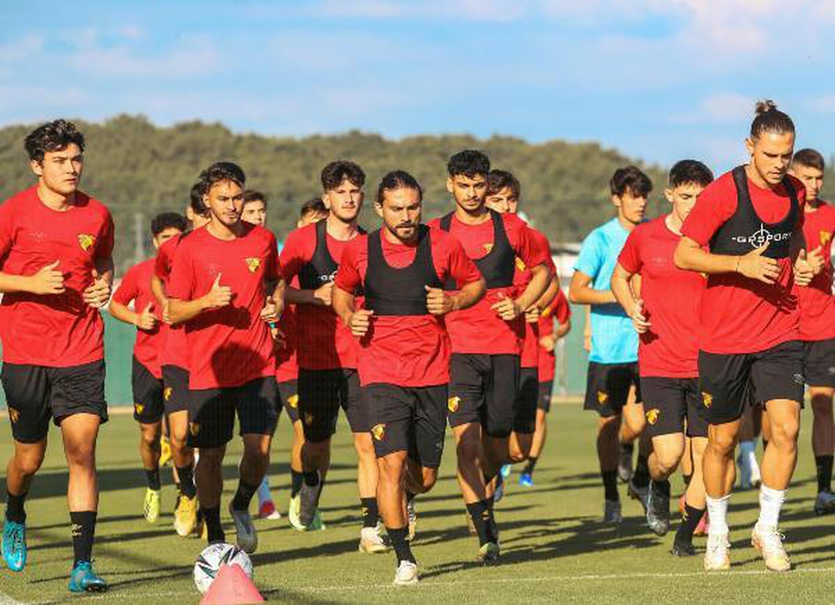 Göztepe şampiyonluk hedefiyle sahaya indi