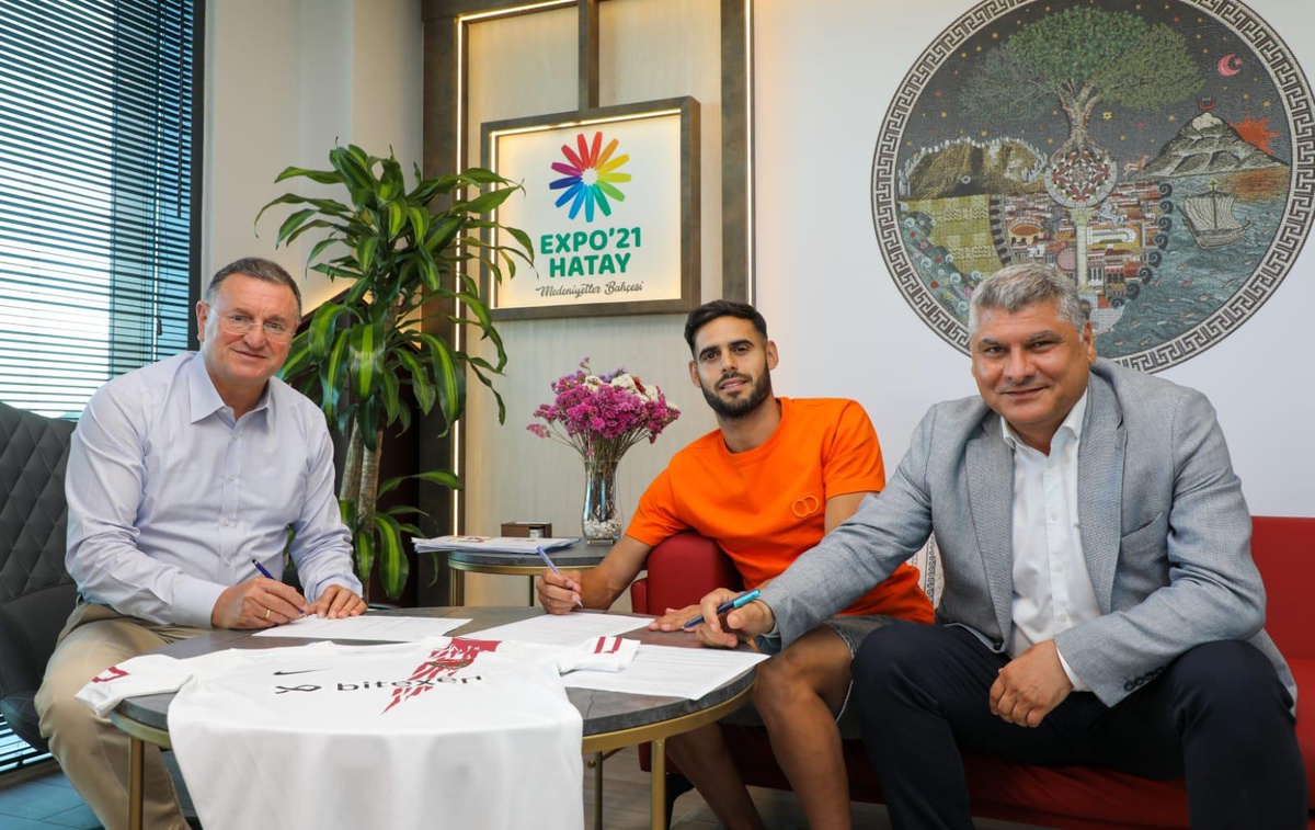 Hatayspor, Rayane Aabid\'i kadrosuna kattı
