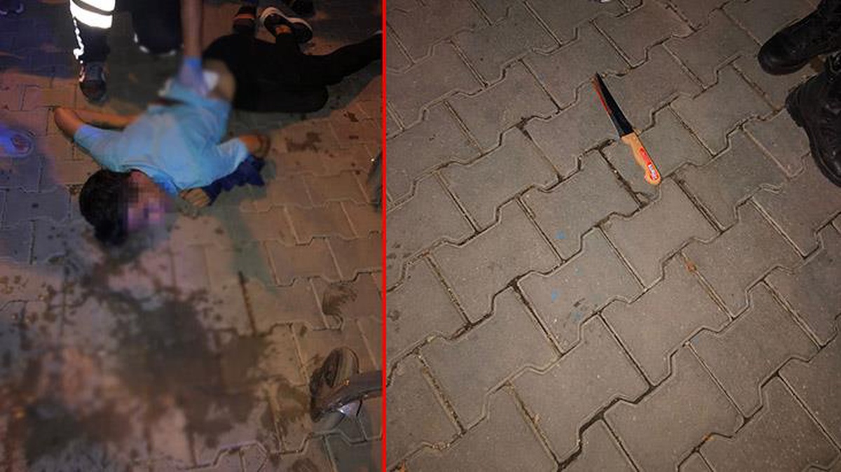 15 ve 18 yaşındaki iki genç arasında bıçaklı kavga: Tartışma "kız meselesi" nedeniyle çıkmış