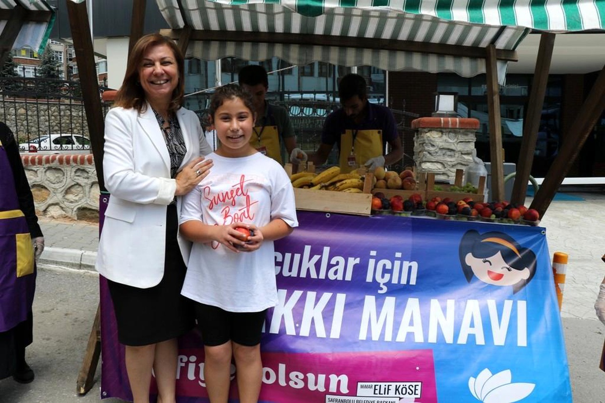 Safranbolu\'da "Çocuklar İçin Göz Hakkı Manavı" kuruldu