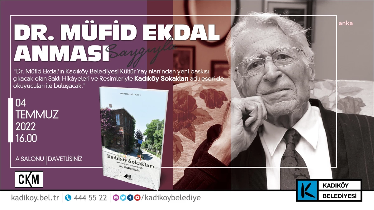 \'saklı Hikayeleri ve Resimleriyle Kadıköy Sokakları\' Kitabı Çıktı