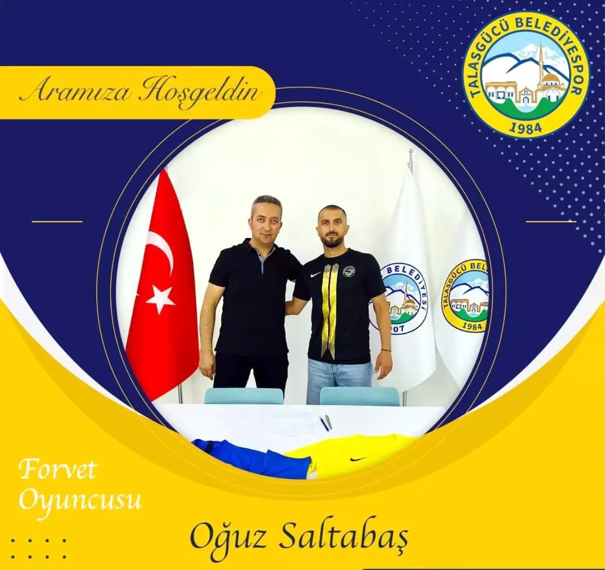 Talasgücü Belediyespor Oğuz Saltabaş ile anlaştı