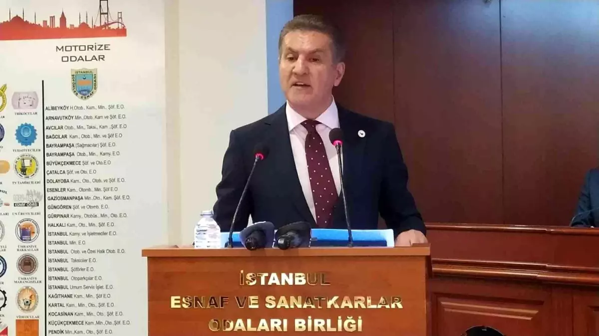 TDP Genel Başkanı Sarıgül\'den İstanbul Esnaf ve Sanatkarlar Odası Birliği\'ne ziyaret