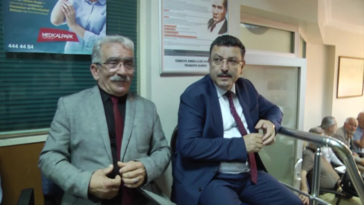 Trabzon Emekliler Derneği Başkanı Bayraktar: "Maaş Artışımız Parlamentoda Ellerin Kalkmasıyla Olmuyor"