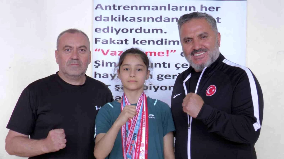 Türkiye şampiyonu Eda\'nın hedefi dünya şampiyonluğu