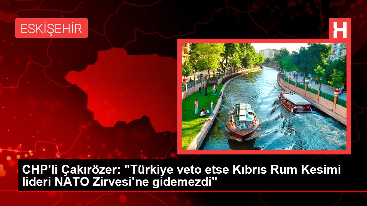 CHP'li Çakırözer: 'Türkiye veto etse Kıbrıs Rum Kesimi lideri NATO Zirvesi'ne gidemezdi'