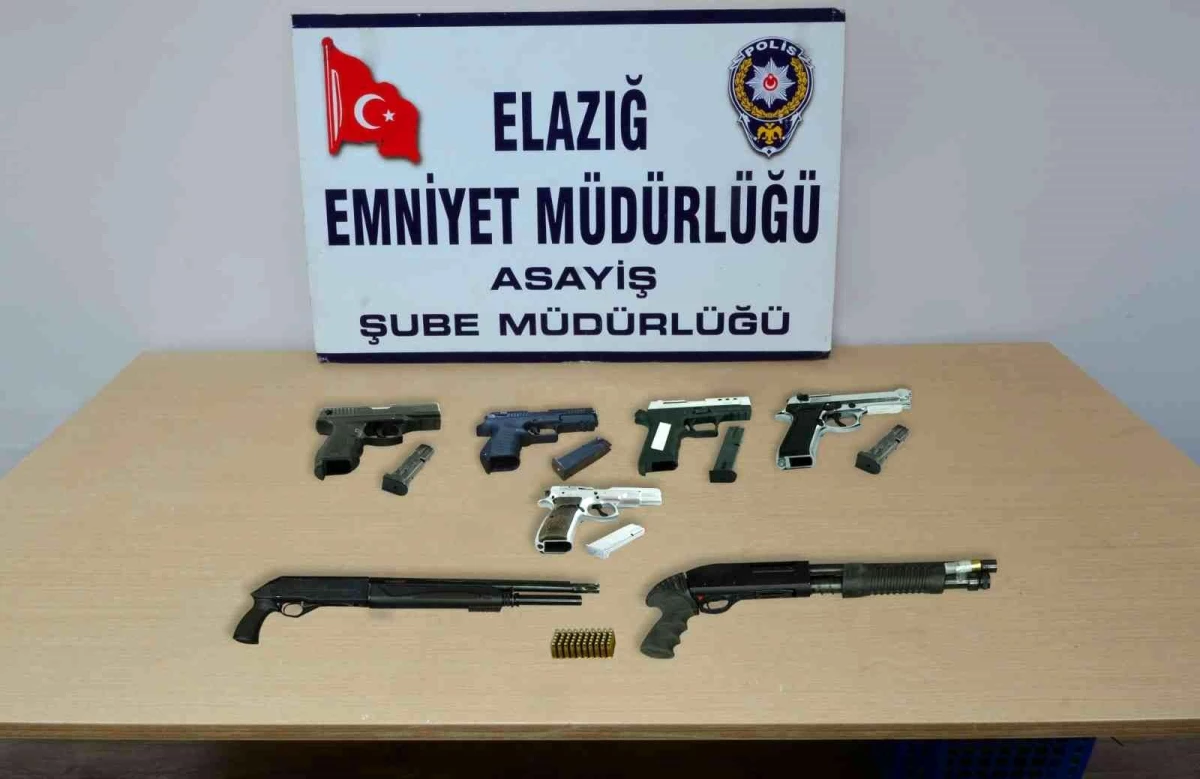 Elazığ\'da asayiş ve şok uygulamalarında 128 şüpheli yakalandı