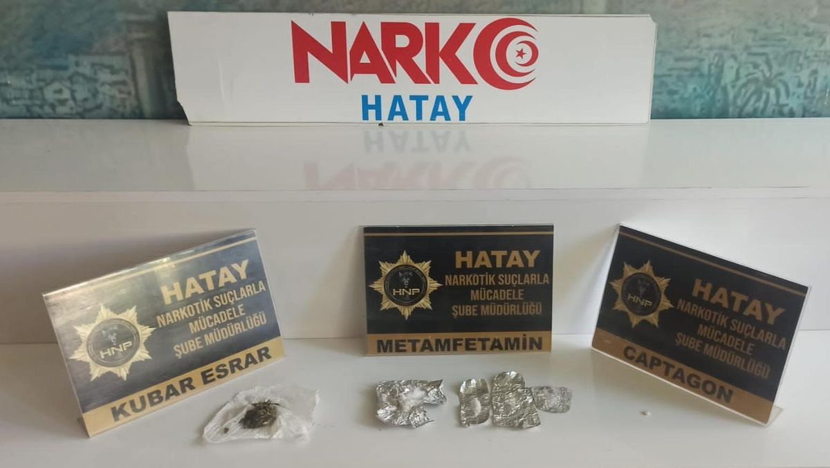 Hatay\'da uyuşturucu operasyonunda yakalanan 4 zanlı tutuklandı