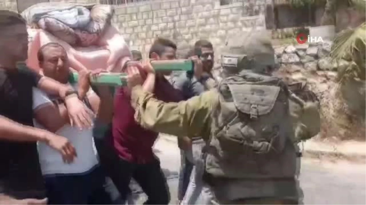 Son dakika haber: İsrail güçleri, Filistinli kadının cenaze konvoyuna saldırdı
