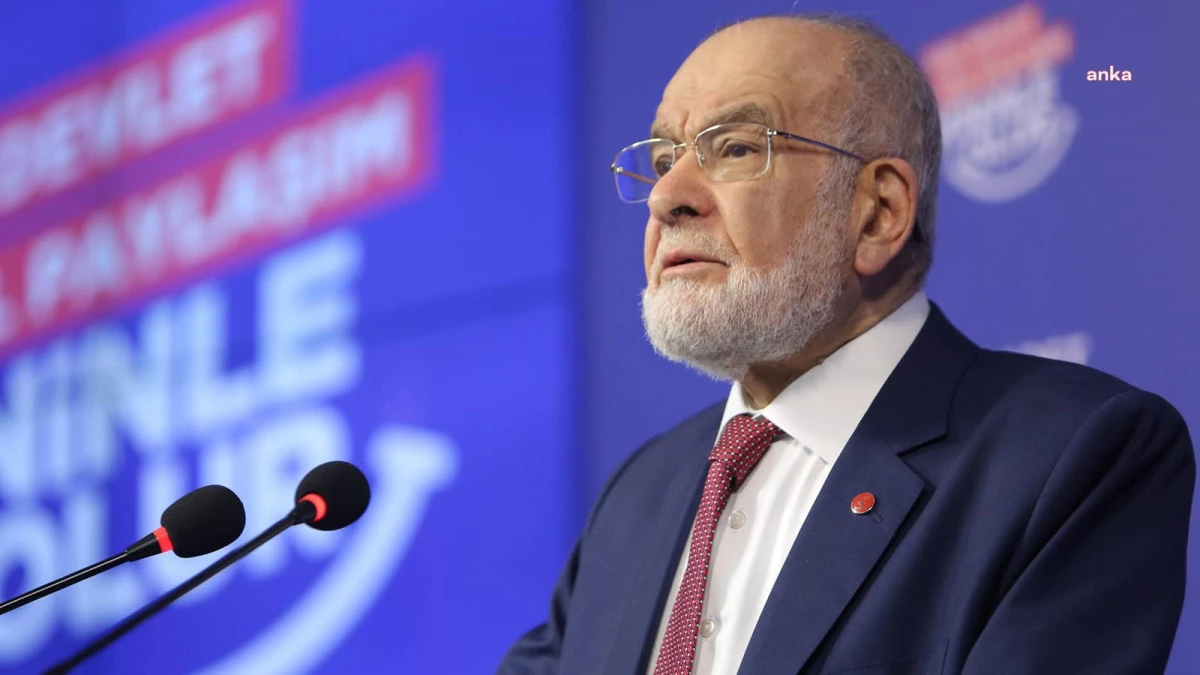 Karamollaoğlu\'ndan "Asgari Ücret" Tepkisi: "Bir Avuç İktidar Eliti ve Sermaye Sahibinin Refahı İçin Milyonlarca İnsanı Sömüren Bu Düzeni Kökten...