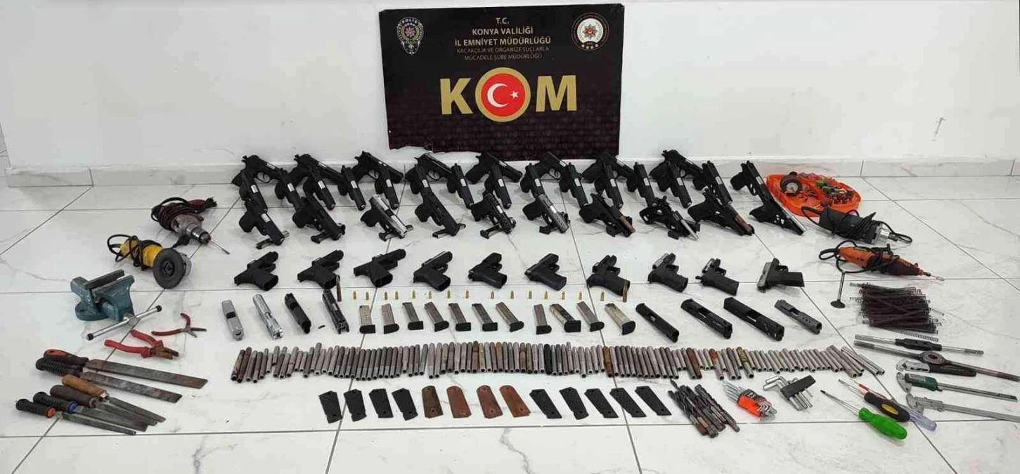 Konya\'da \'Tümör\' operasyonu: 7 gözaltı