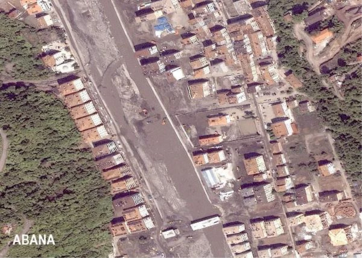 MSB, sel felaketinin uydu görüntülerini paylaştı