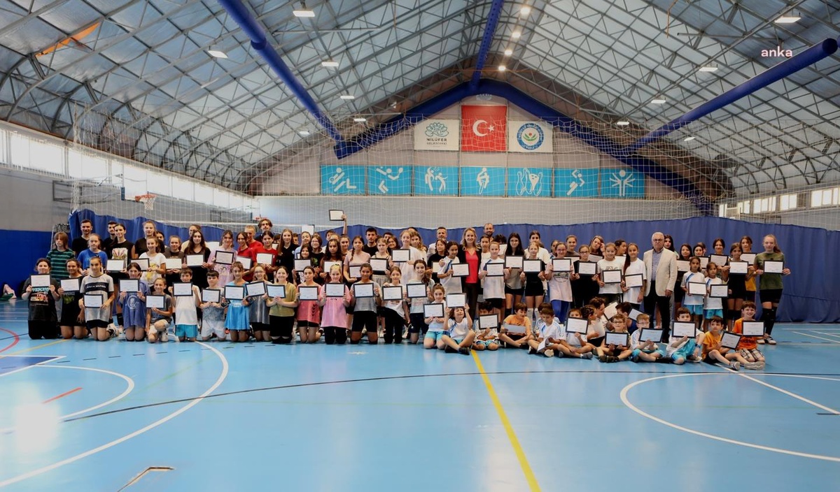 Nilüfer Belediyesi Yaz Spor Okulları\'nda İlk Dönem Sona Erdi