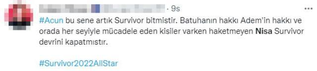 Survivor All Star şampiyonu Nisa Bölükbaşı, Twitter'da linç ediliyor: Hak etmedi