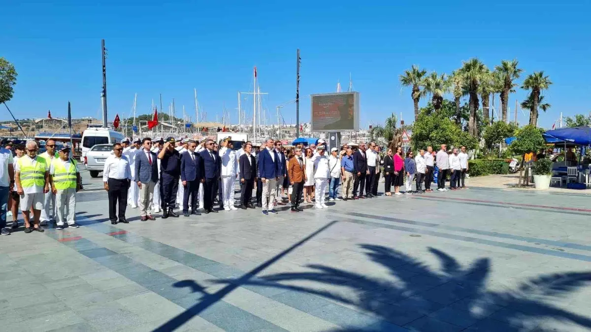 1 Temmuz Denizcilik ve Kabotaj Bayramı Bodrum\'da kutlandı