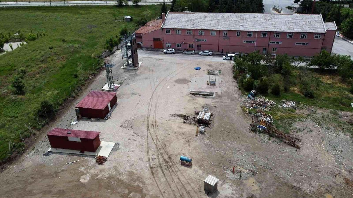 Çorum Belediyesi'nden itfaiye erleri için eğitim parkuru