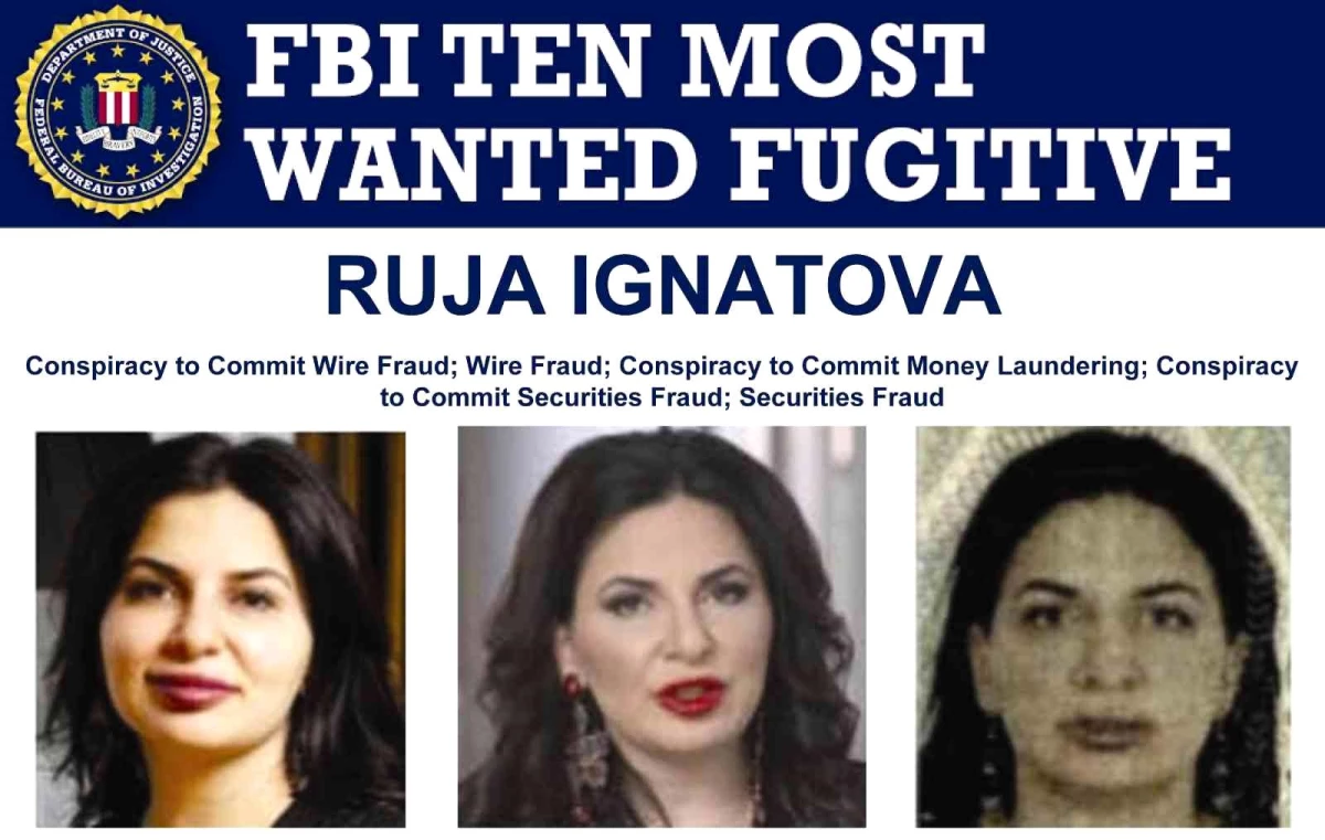 Kripto kraliçesi Ignatova, FBI\'ın en çok arananlar listesinde
